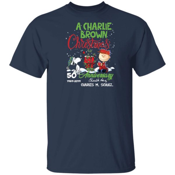 A Charlie Brown Christmas 50th Anniversary 1969 2019 Signature Shirt