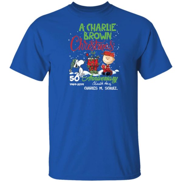 A Charlie Brown Christmas 50th Anniversary 1969 2019 Signature Shirt