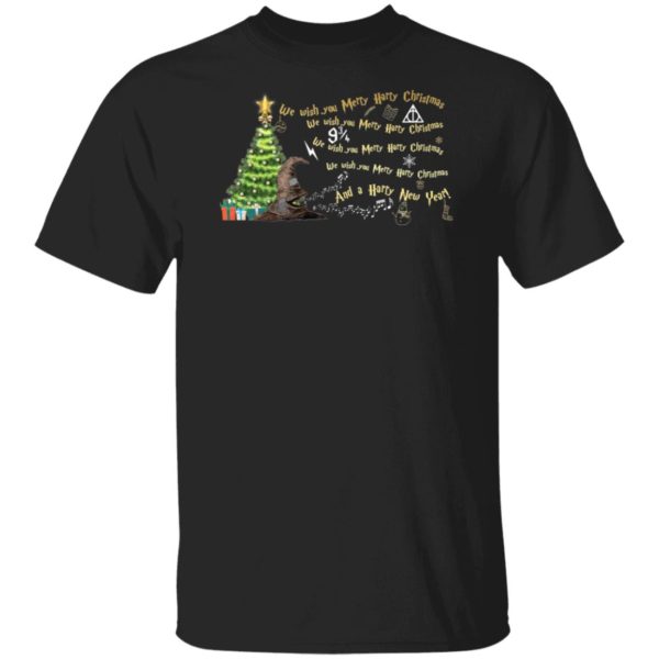 We Wish You Merry Harry Potter Christmas Shirt