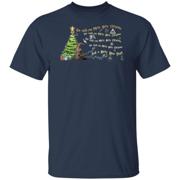 We Wish You Merry Harry Potter Christmas Shirt