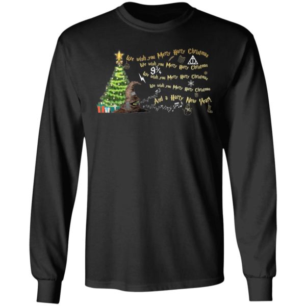 We Wish You Merry Harry Potter Christmas Shirt