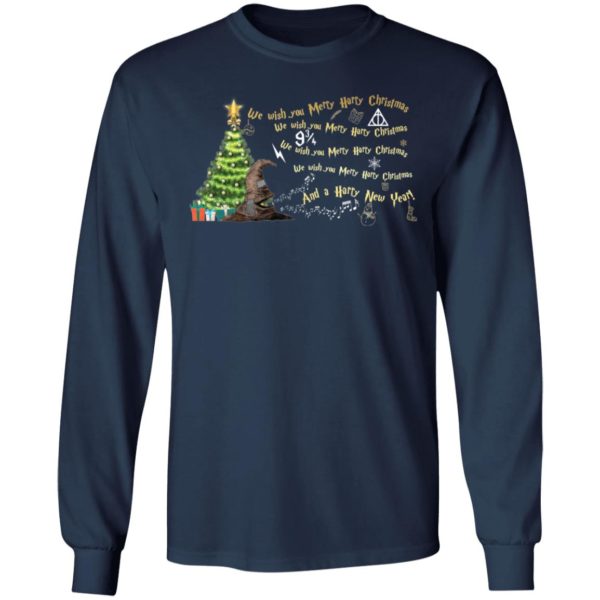 We Wish You Merry Harry Potter Christmas Shirt