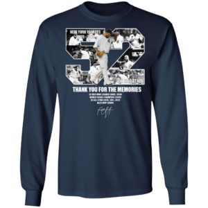 Cc Sabathia Thank You For The Memories Signature Shirt