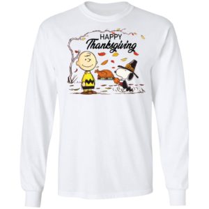 Charlie brown and Snoopy Happy Thanksgiving Shirt