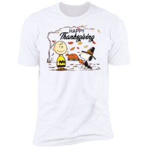Charlie brown and Snoopy Happy Thanksgiving Shirt