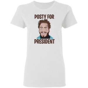 Post Malone Posty For President Shirt