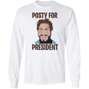 Post Malone Posty For President Shirt