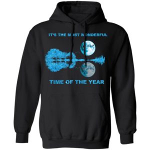 Christmas Guitar It's The Most Wonderful Time Of The Year Shirt