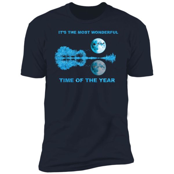 Christmas Guitar It's The Most Wonderful Time Of The Year Shirt