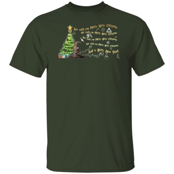 We Wish You Merry Harry Potter Christmas Shirt