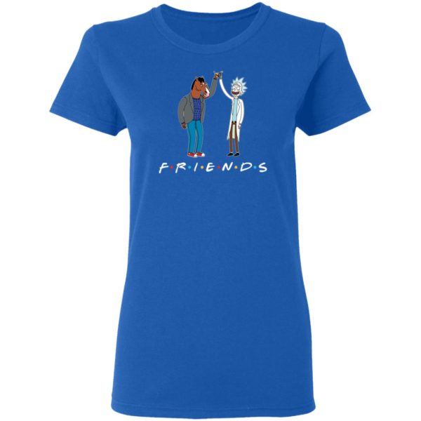 Friends Rick Morty And Bojack Horseman Shirt