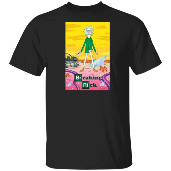 Breaking Bad Rick And Morty Breaking Morty Shirt