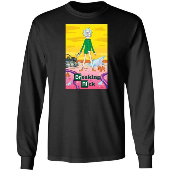 Breaking Bad Rick And Morty Breaking Morty Shirt