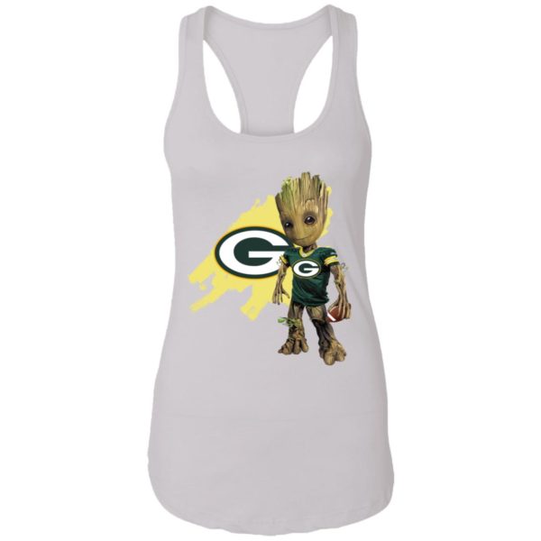 Baby Groot Green Bay Packers Player Shirt