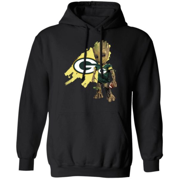 Baby Groot Green Bay Packers Player Shirt