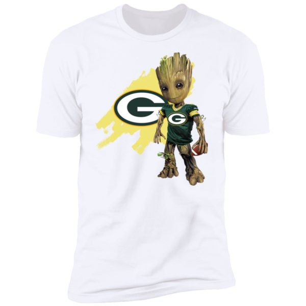 Baby Groot Green Bay Packers Player Shirt