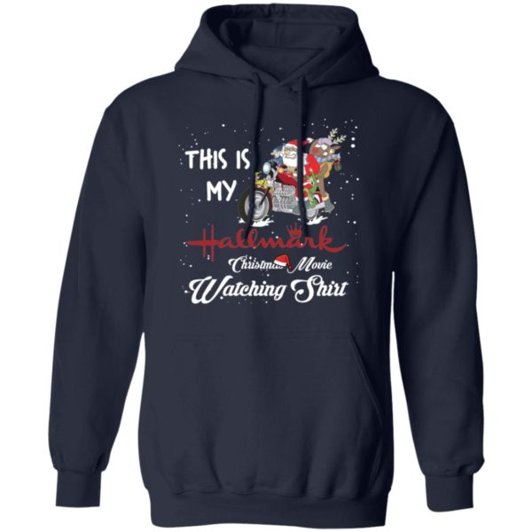 Santa Claus This is My Christmas Movie Watching Shirt