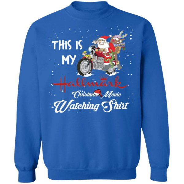 Santa Claus This is My Christmas Movie Watching Shirt