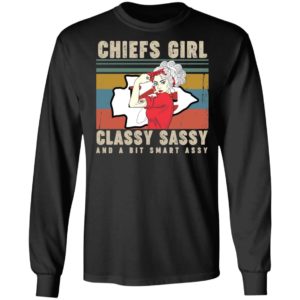 Chiefs Girl Classy Sassy And A Bit Smart Assy Sunset Shirt