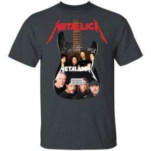 Metallica 38th Anniversary 1981 2019 Signatures Shirt