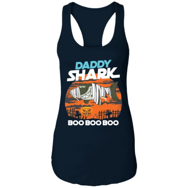 Daddy Shark Boo Boo Boo Ghost Halloween Shirt