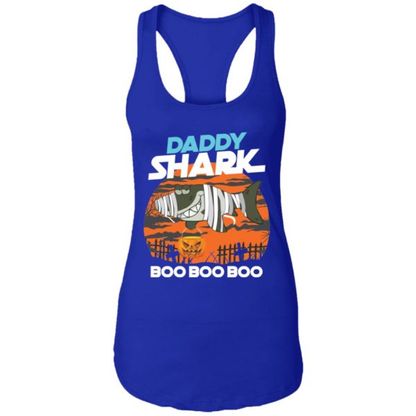 Daddy Shark Boo Boo Boo Ghost Halloween Shirt