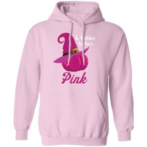 October Wear Pink Halloween Witch Pumpkin Breast Cancer Shirt image October Wear Pink Halloween Witch Pumpkin Breast Cancer Shirt