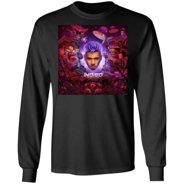 Chris Brown Indigo Shirt