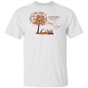 Snoopy Fall Sometimes I Need To Be Alone And Listen To Mercyme Shirt