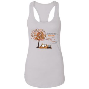 Snoopy Fall Sometimes I Need To Be Alone And Listen To Mercyme Shirt