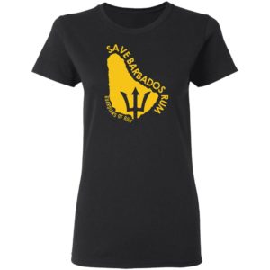 The Save Barbados Rum Shirt