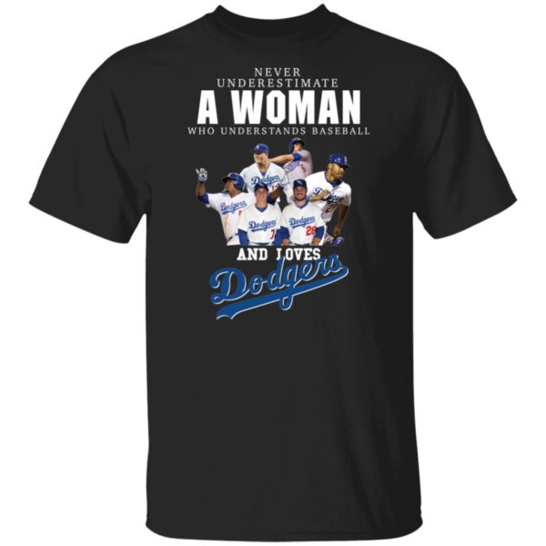 Buy Never underestimate a woman who understands baseball and Los