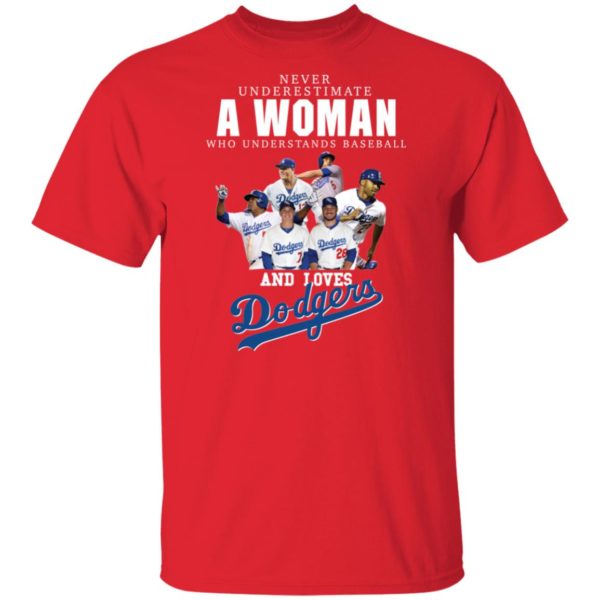 Never Underestimate A Woman Who Understands Baseball And Loves Los