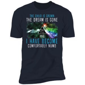 The Child Is Grown The Dream Is Gone And I Have Become Comfortably Numb Pink Floyd Shirt image The Child Is Grown The Dream Is Gone And I Have Become Comfortably Numb Pink Floyd Shirt