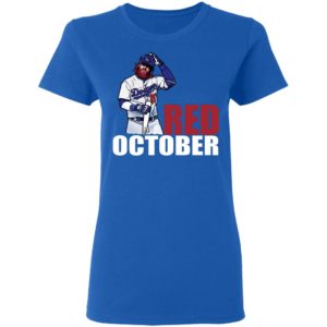 Red October Justin Turner Shirt