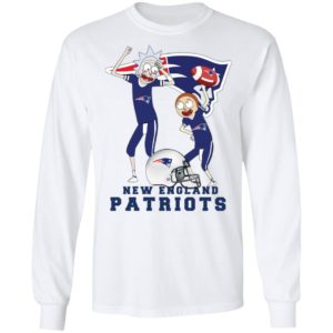 Rick And Morty New England Patriots Shirt image Rick And Morty New England Patriots Shirt