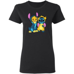 Simba And Stitch Best Friend Shirt