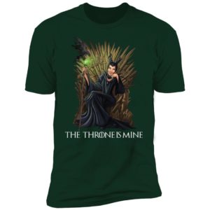 Maleficent The Throne Is Mine Game Of Throne Shirt