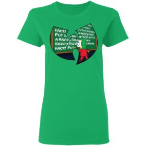 Wu Tang Joker Bart Simpson Put On A Happy Face Shirt