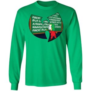 Wu Tang Joker Bart Simpson Put On A Happy Face Shirt