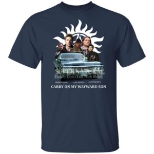 Supernatural Carry On Wayward Son Shirt