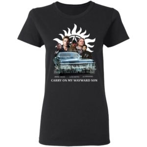 Supernatural Carry On Wayward Son Shirt