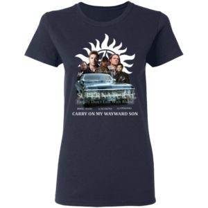 Supernatural Carry On Wayward Son Shirt