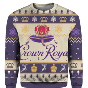 Crown Royal 3D Printed Christmas Sweatshirt