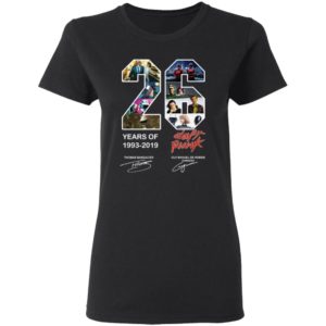 26 Years of Daft Punk Thomas Bangalter Guy Manuel De Homem Christo Signatures Shirt
