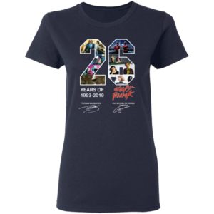 26 Years of Daft Punk Thomas Bangalter Guy Manuel De Homem Christo Signatures Shirt