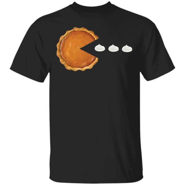 Pumpkin Pie Eating Whipped Cream Thanksgiving Shirt