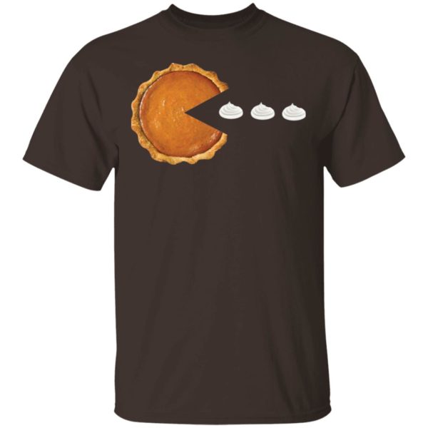 Pumpkin Pie Eating Whipped Cream Thanksgiving Shirt