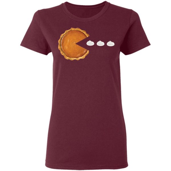 Pumpkin Pie Eating Whipped Cream Thanksgiving Shirt