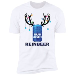 Bud Light Reinbeer Funny Beer Reindeer Christmas Shirt